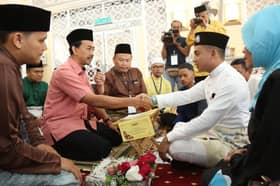 Aqdun Mubarak ceriakan sambutan kemerdekaan 35 pengantin