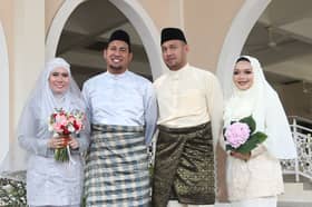 Pasangan kembar penyeri Aqdun Mubarak 2019