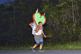 Warga emas lakukan larian solo sempena sambutan bulan kebangsaan