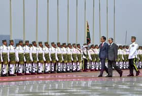 Jokowi diberi sambutan karpet merah di Perdana Putra