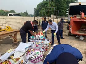 MPK lupus barang sitaan bernilai RM74,000