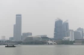 Jerebu: Bahagian barat Singapura masuk peringkat 'tidak sihat'