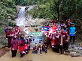 90 orang sertai Kembara Merdeka Air Terjun Setinggi