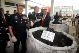 Rampasan terbesar, dadah RM2.4 bilion dalam arang batu