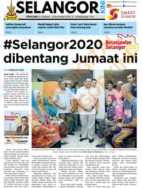 SelangorKini 31 Oktober - 6 November 2019