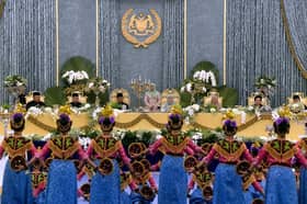 Agong, Raja-Raja Melayu berangkat ke Majlis Santapan