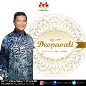 Azmin: Deepavali kukuh perjuangan tegak keadilan