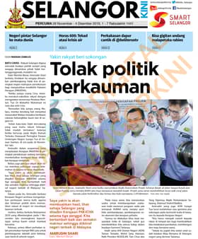 SelangorKini 28 November - 4 Disember 2019
