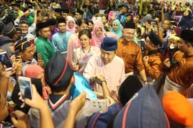 Sultan Selangor berkenan berangkat ke Majlis Jamuan Teh Diraja