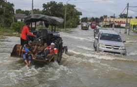 Banjir selatan Thailand jejas lebih 64,000 penduduk
