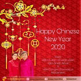 Sultan Selangor: Kongsi kebahagiaan rai Tahun Baharu Cina