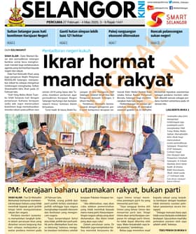 SelangorKini 27 Februari - 4 Mac 2020