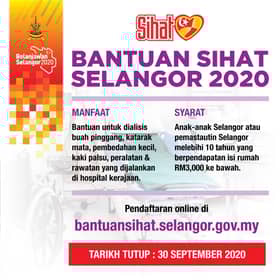 MB: Isi rumah RM3,000 sebulan dapat bantuan kesihatan