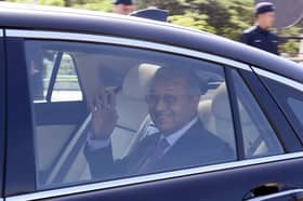 Dr Mahathir tiba di Istana Negara menghadap Agong