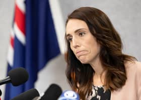 Jacinda Ardern makes final appearance as New Zealand Premier