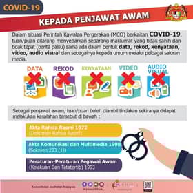 KKM beri amaran penjawat awam jangan sebar berita palsu