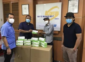 70,000 penutup hidung, mulut untuk petugas kutipan sampah