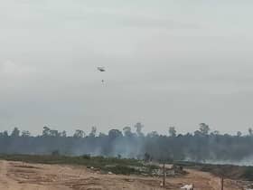 Bina kolam takungan lembapkan tanah, elak hutan terbakar