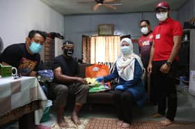 Muka, tangan Ali XPDC melecur, DUN Sementa dapatkan bantuan LZS