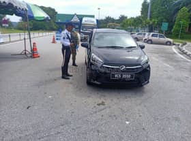 Tujuh sekatan jalan raya di Hulu Selangor, lima di plaza tol