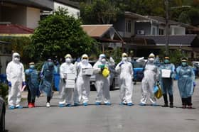 Frontliners on duty during Aidilfitri should exercise patience