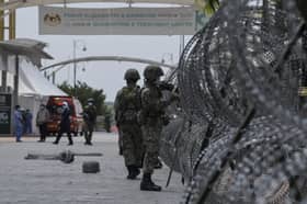 Pusat kuarantin Covid-19 di MAEPS Serdang dikawal rapi