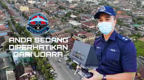 Polis guna dron pantau SOP bazar Ramadan, Aidilfitri