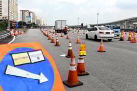 Sekatan jalan raya di semua laluan keluar Lembah Klang