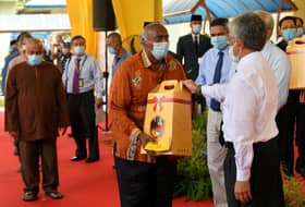 Agong kurnia sumbangan pada komuniti gelandangan