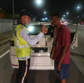 Empat pemandu mabuk ditahan di Petaling Jaya