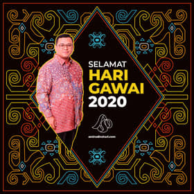 MB ucap Selamat Hari Gawai