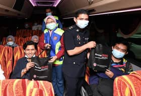 AADK Selangor periksa pemandu, penumpang bas