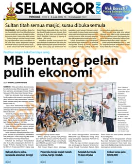 SelangorKini 2 - 8 Julai 2020