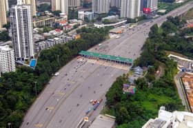 Tiada aliran trafik luar biasa keluar dari ibu negara