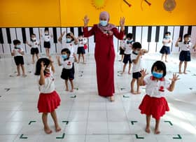 Galak ibu bapa di kawasan rendah risiko jangkitan hantar anak ke tadika