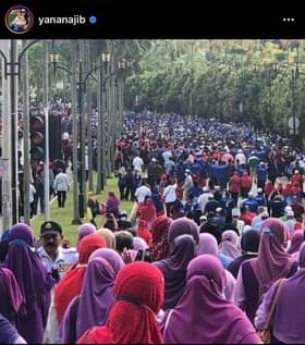 Sembilan individu dikait himpunan penyokong Najib diambil keterangan