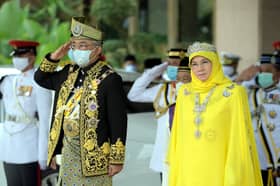 Agong, Permaisuri zahir takziah pemergian Tun Ahmad Sarji