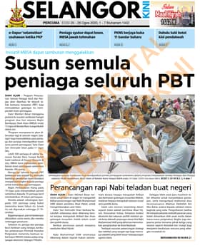 SelangorKini 20-26 Ogos 2020