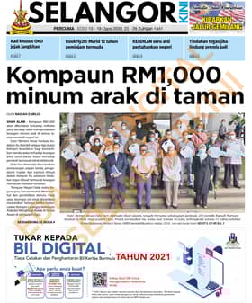 SelangorKini 13 - 19 Ogos 2020