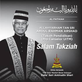MB, Anwar ucap takziah Pemergian Tan Sri Dr Abdul Rahman