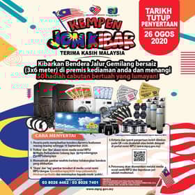 MPSJ: Kempen ‘Jom Kibar, Terima Kasih Malaysia’ pupuk semangat patriotik