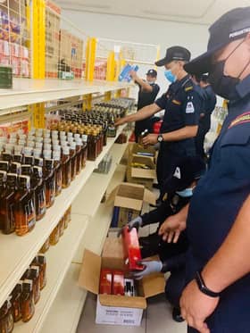 MPS rampas lebih 1,000 botol arak tanpa lesen