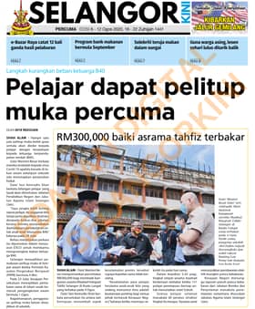 SelangorKini 6 - 12 Ogos 2020