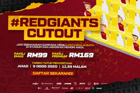 FAS anjur #RedGiantsCutOut, peluang penyokong 'hadir' stadium