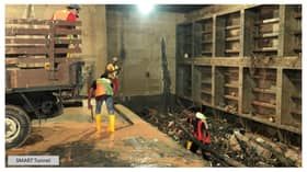 Lebuhraya Smart dibuka semula petang tadi