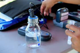 Contaminated Sungai Gong water sample sent for analysis