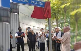 Jalan Raja Laut 1 kini dikenali Jalan Palestin