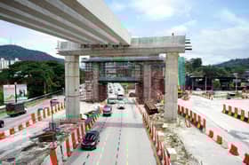 Kementerian: Tunggu laporan CIDB insiden konkrit timpa kereta, ambil tindakan