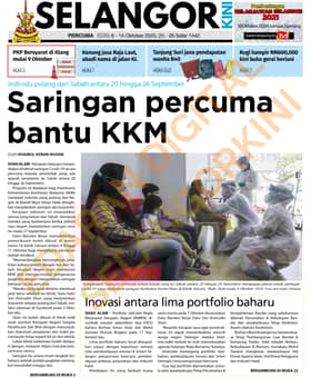 SelangorKini 8 - 14 Oktober 2020