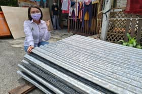 Recycled items used to replace roofs of homes in Bandar Utama